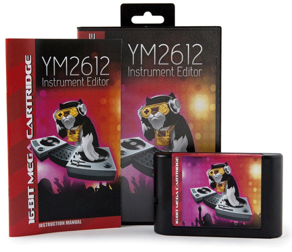 YM2612 Intrument Editor Collector Cartridge