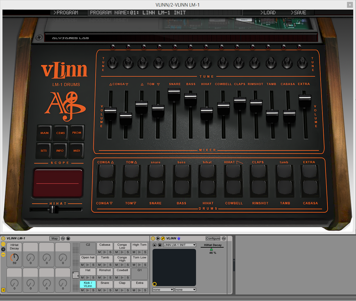 VProm 2.0 Ableton Drum Rack